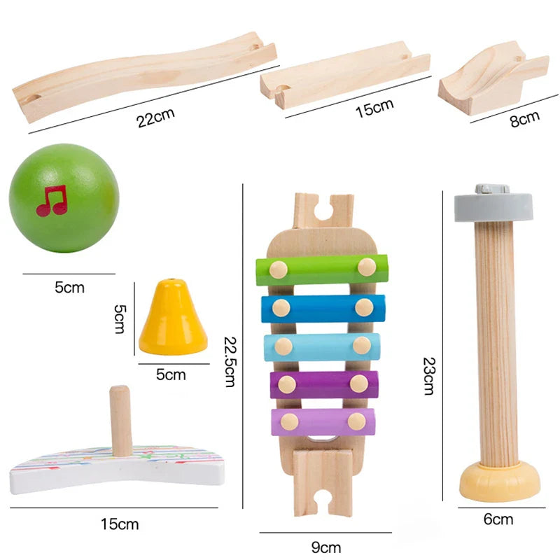 Music Marble Track™ – Montessori-Melodien – Sinnesspielzeug