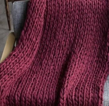 Hygge Chunky Knit kasteteppe