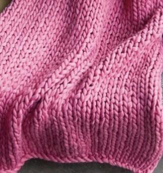 Hygge Chunky Knit kasteteppe