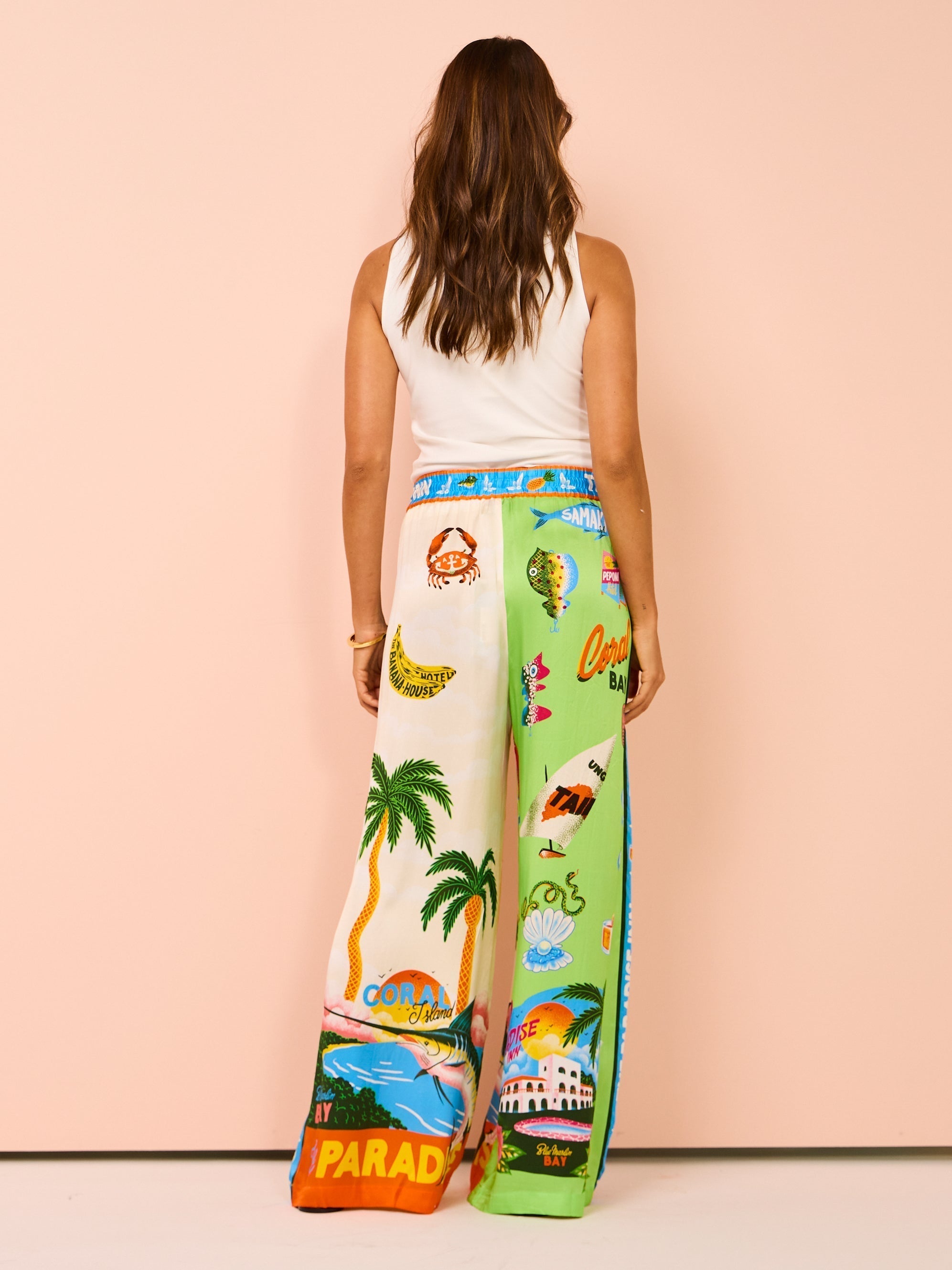 Tropicala™ - Todelt sæt med coconut Trees Print