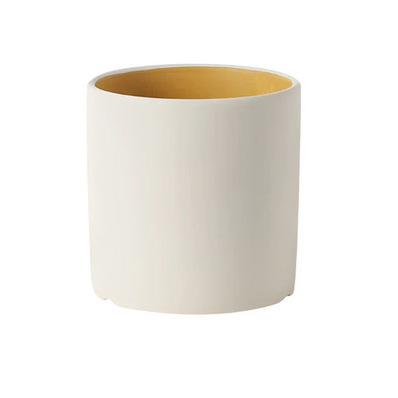 VividSphere – Luxury Round Ceramic Flower Pot with Hand-Glazed Elegance