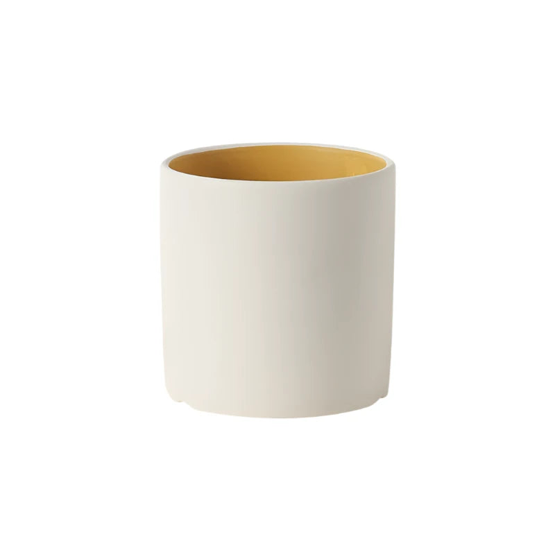 VividSphere – Luxury Round Ceramic Flower Pot with Hand-Glazed Elegance