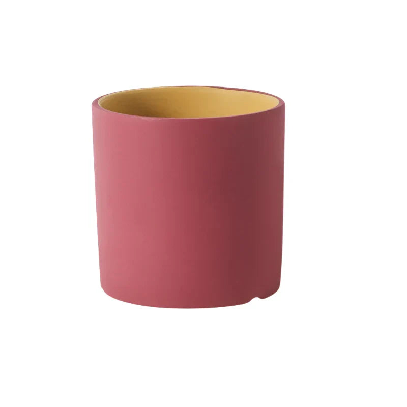 VividSphere – Luxury Round Ceramic Flower Pot with Hand-Glazed Elegance