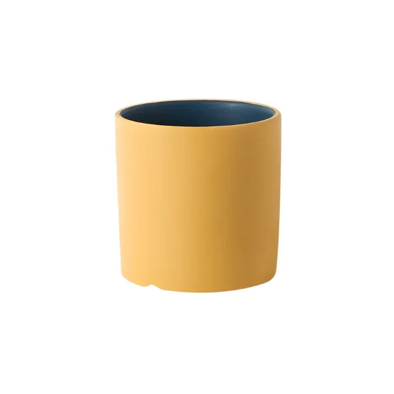 VividSphere – Luxury Round Ceramic Flower Pot with Hand-Glazed Elegance