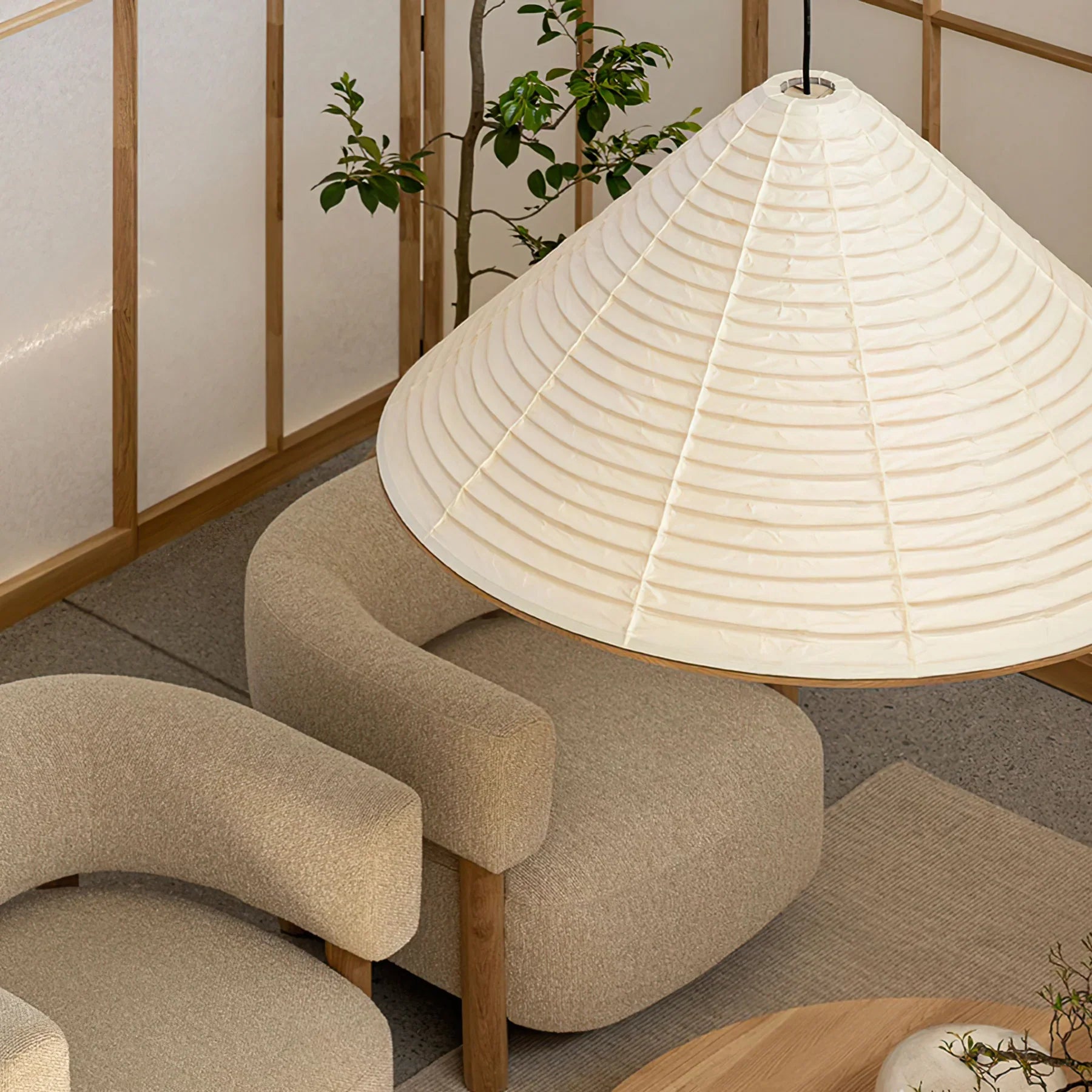 Cone Washi hanglamp