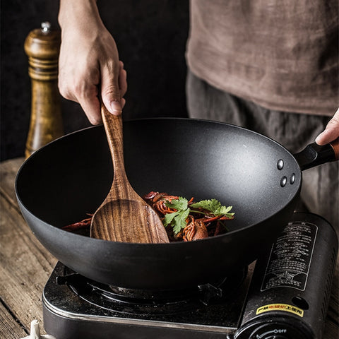 Collection culinaire en teck pur (ensemble de 7 pièces)