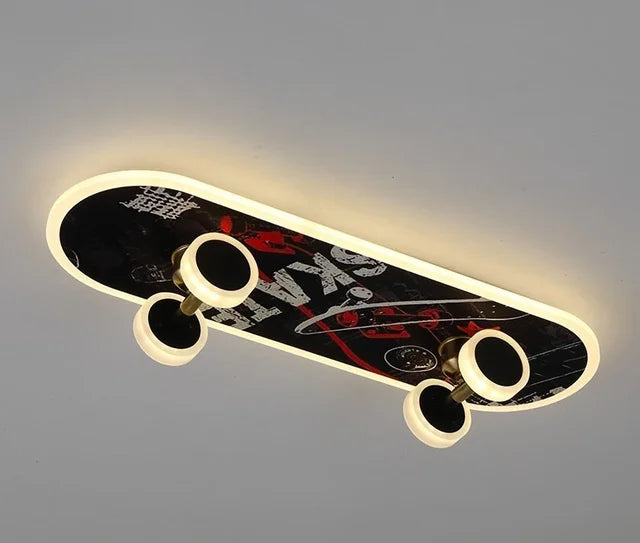 GlowBoard - Lampes de skateboard pour chambre d'enfant