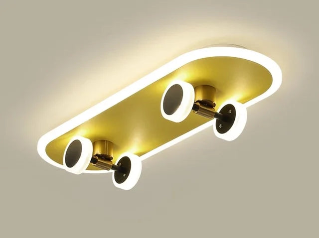 GlowBoard - Lampes de skateboard pour chambre d'enfant