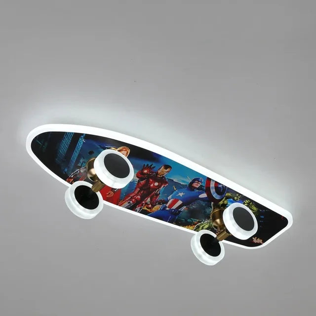 GlowBoard - Luci da skateboard per la cameretta dei bambini