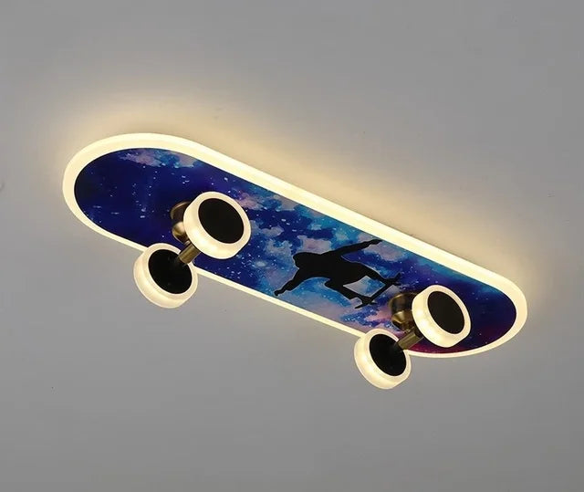 GlowBoard - Luci da skateboard per la cameretta dei bambini