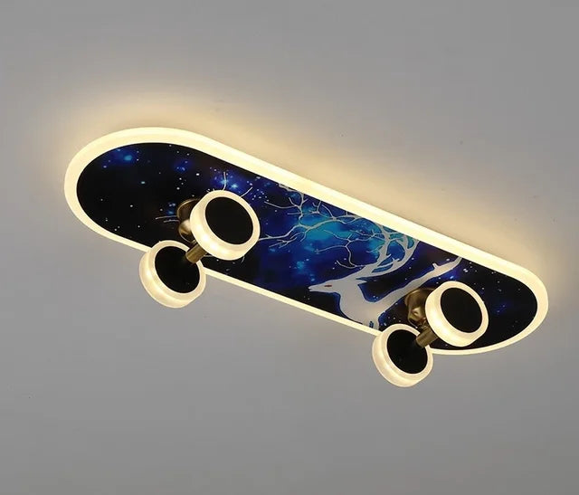 GlowBoard - Luci da skateboard per la cameretta dei bambini