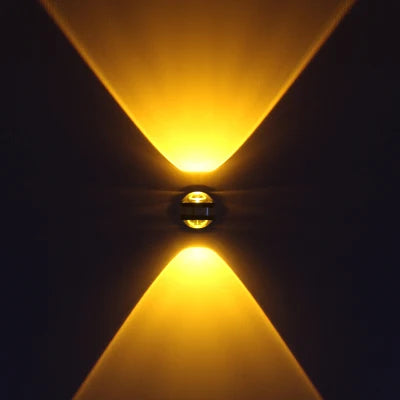 PrismBeam - Aplique de pared LED de cristal