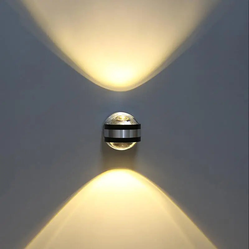 PrismBeam - Aplique de pared LED de cristal