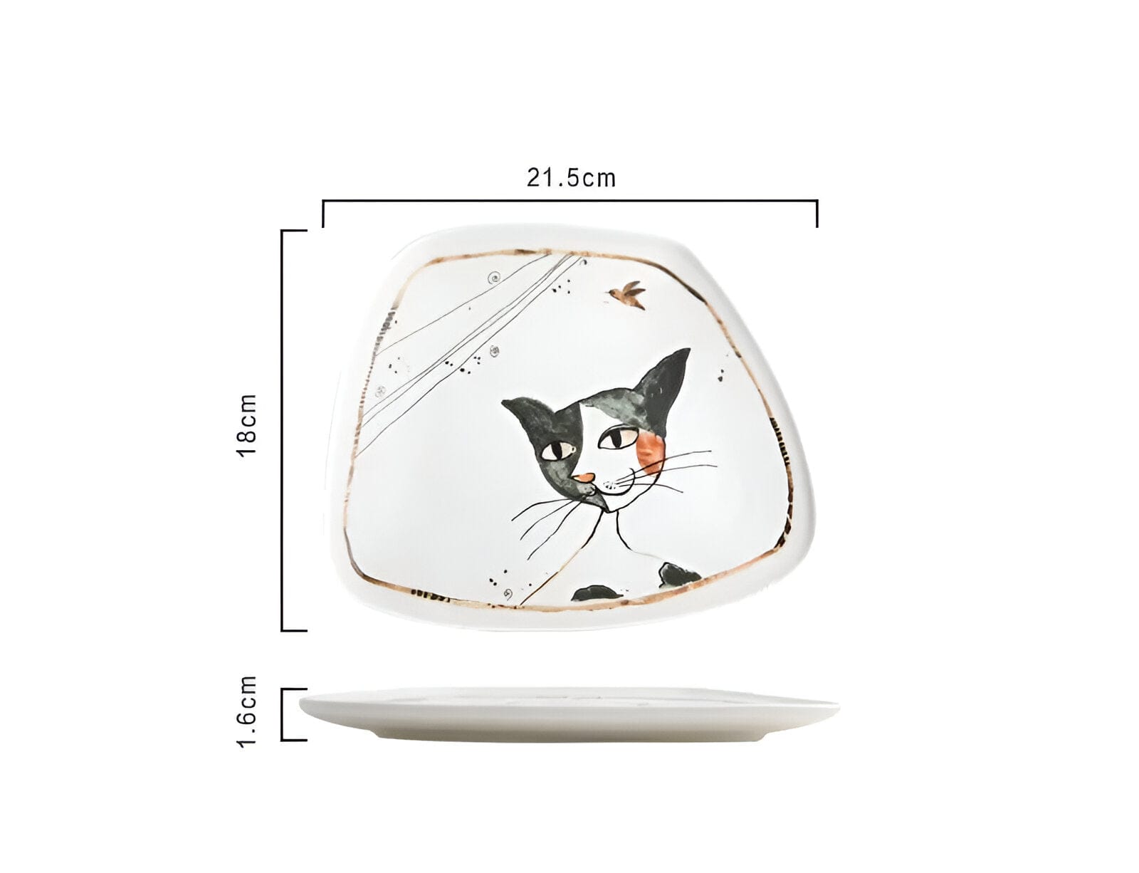 Cartoon Cat Ceramic Tableware