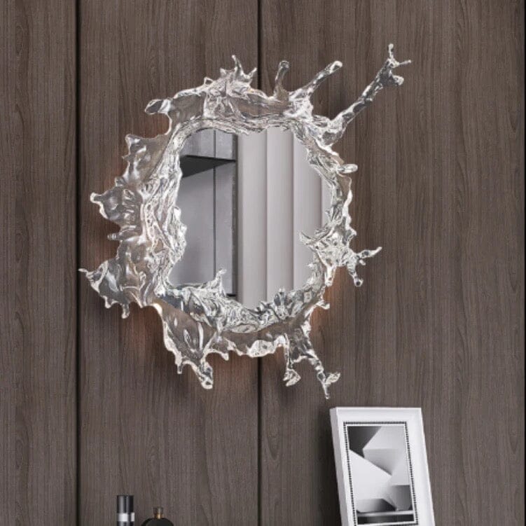 Water Splash LED Mirror