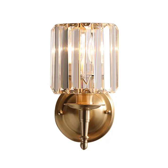 Vintage – Luxe Kristallen Wandlamp