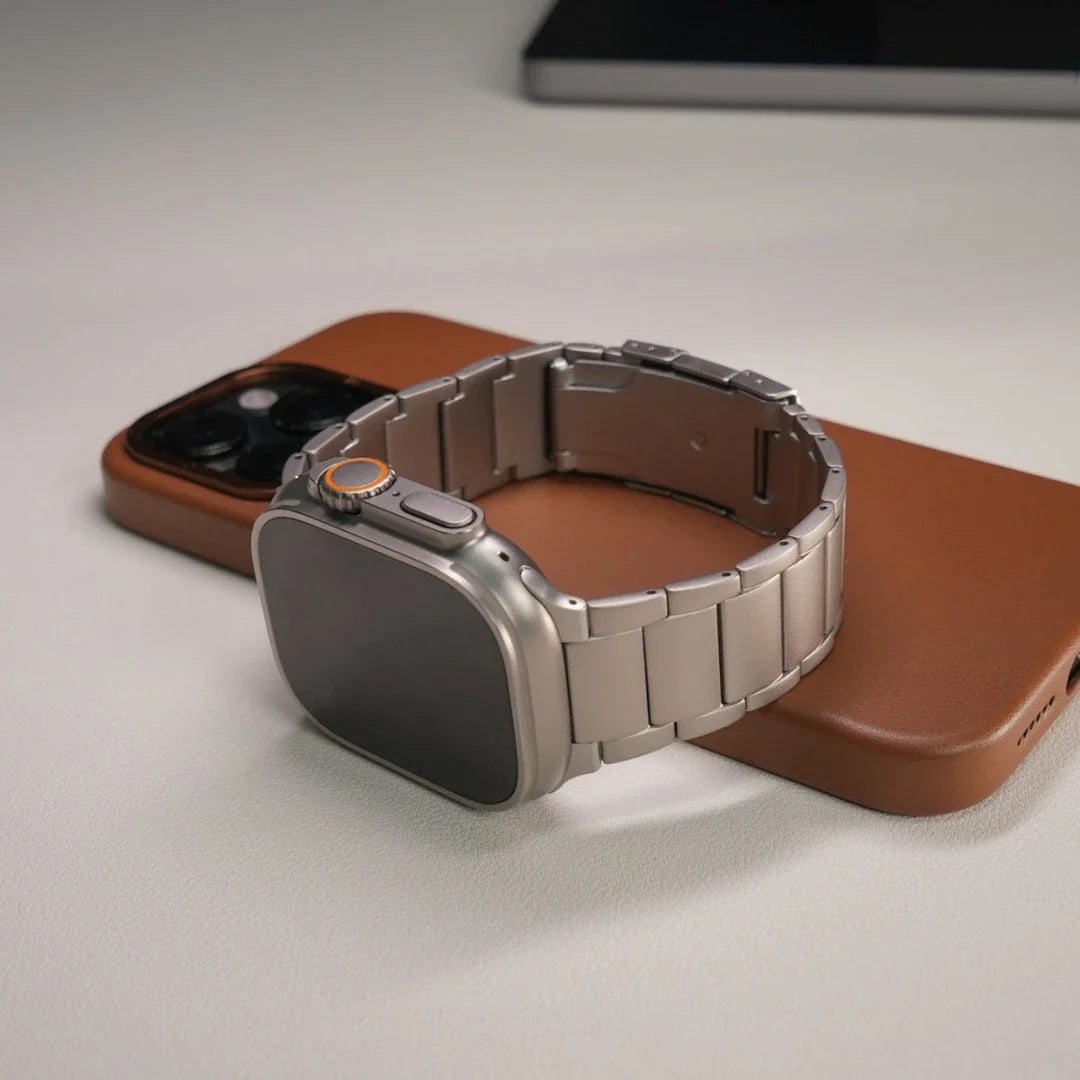 Titanium band for Apple Watch