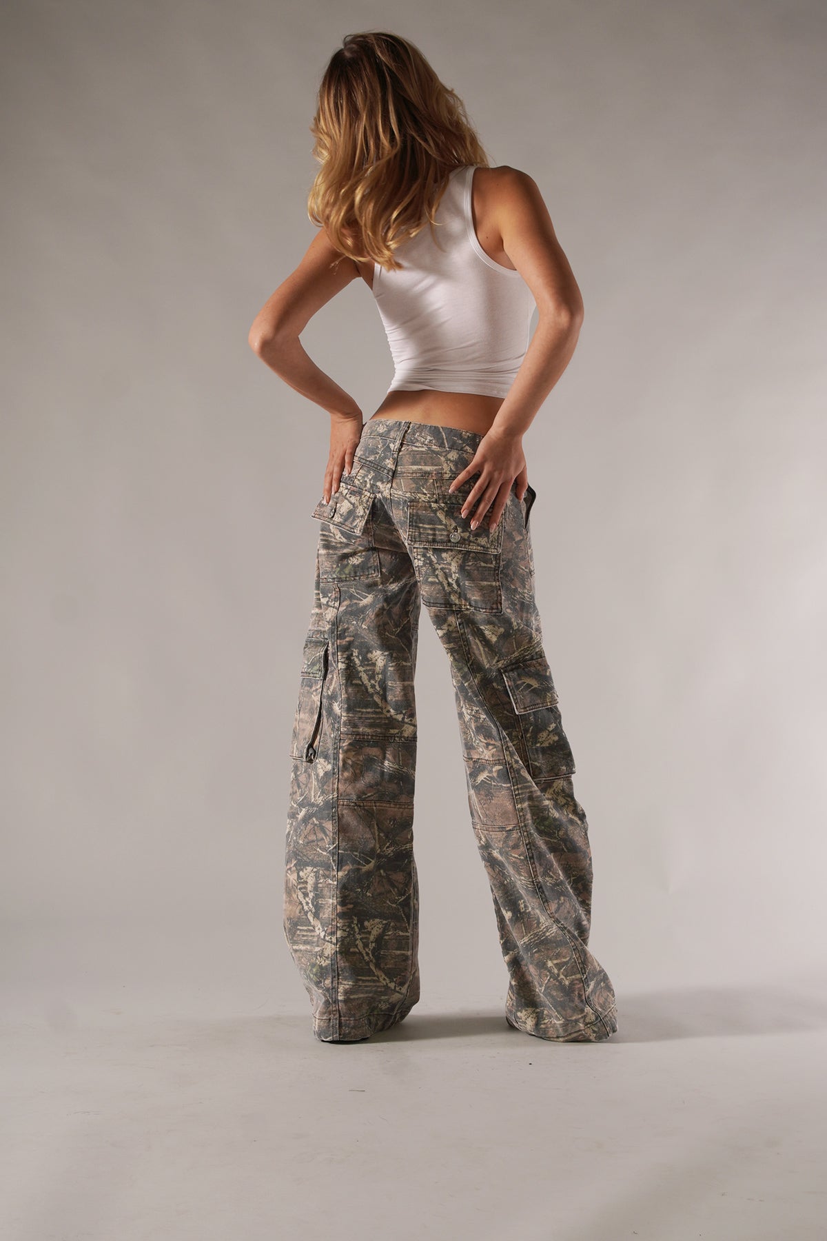 Commanders™ | Unisex-Cargohose mit Camouflage-Muster