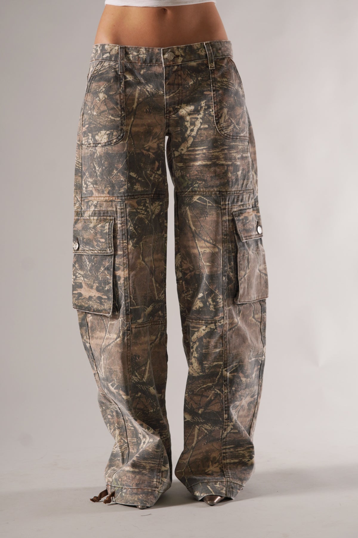 Commanders™ | Unisex-Cargohose mit Camouflage-Muster