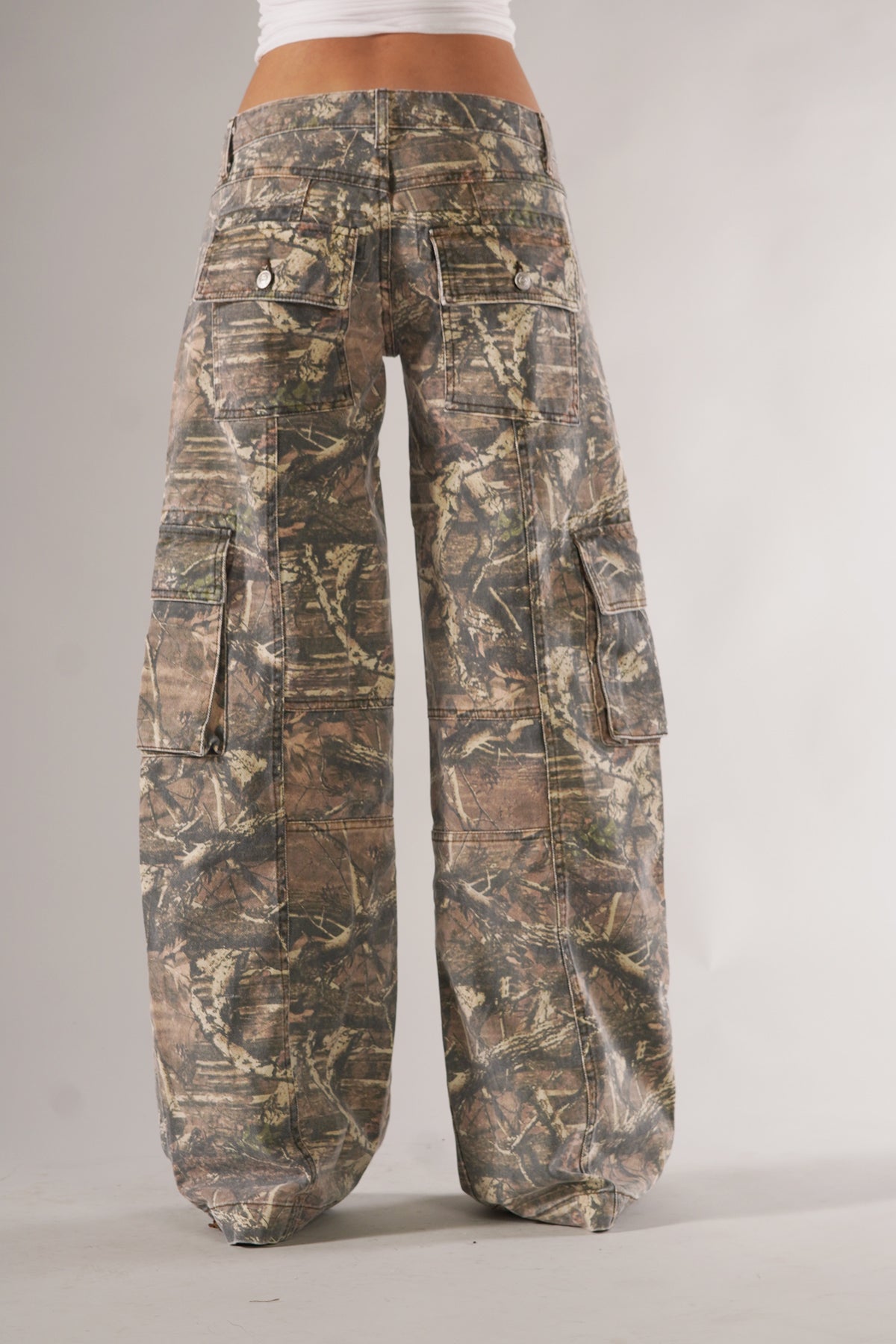 Commanders™ | Unisex-Cargohose mit Camouflage-Muster