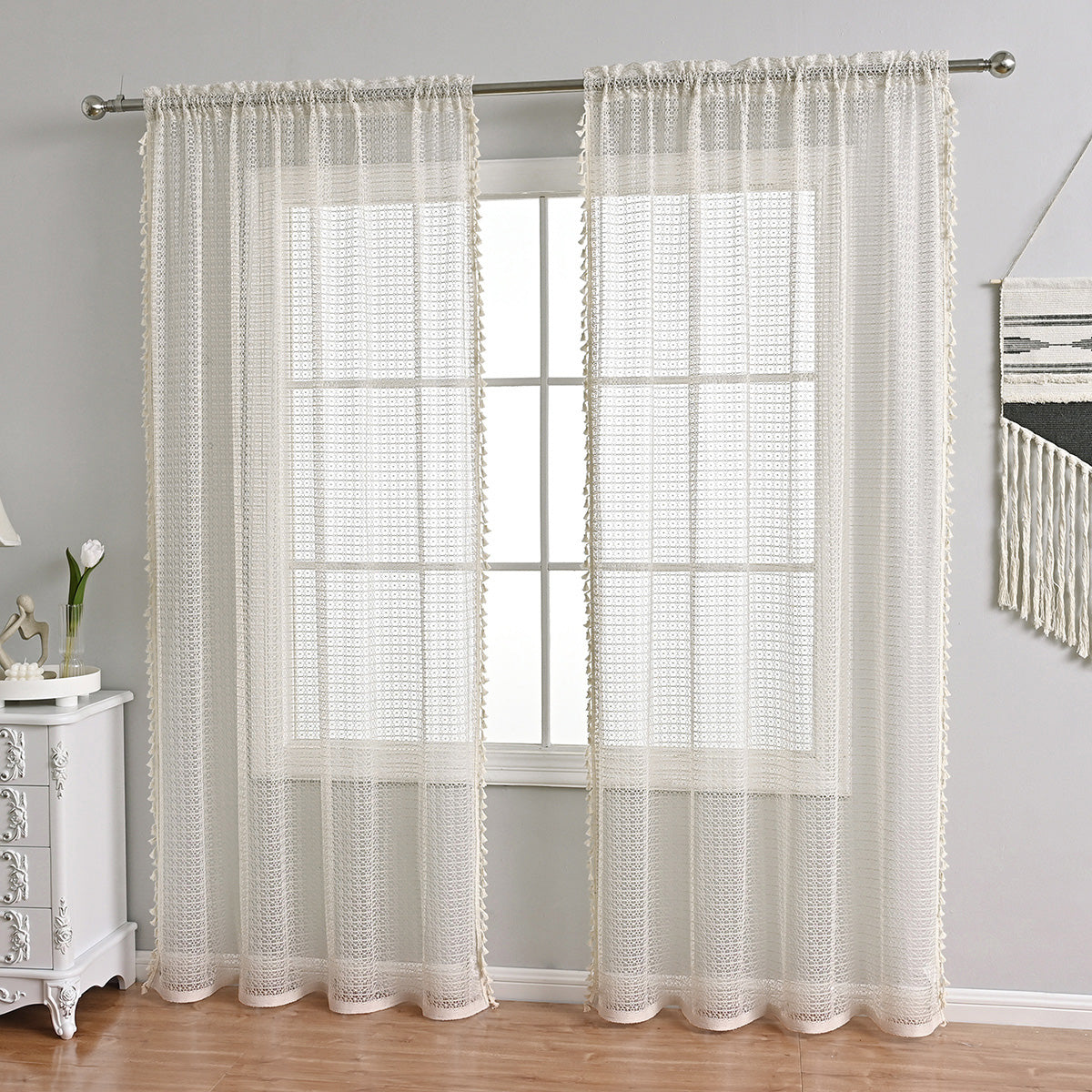 ChicVoile - Beige Voile Curtains, Combining Elegance and Softness for Every Room