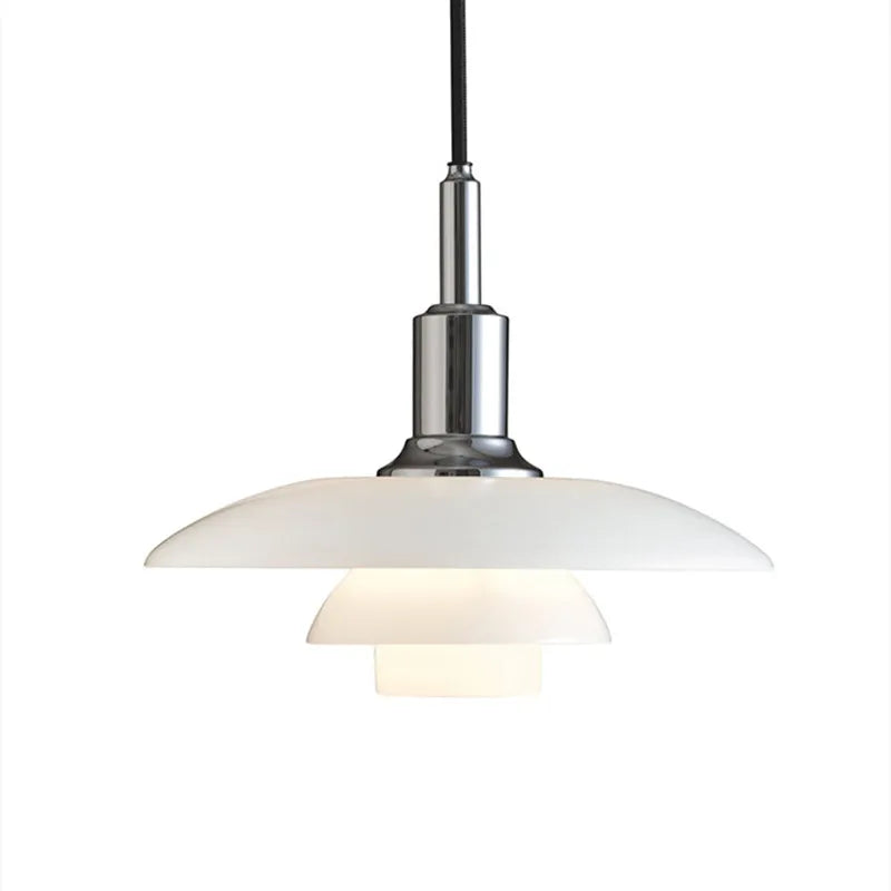 ChromeGlow - Lampe suspendue de luxe en chrome