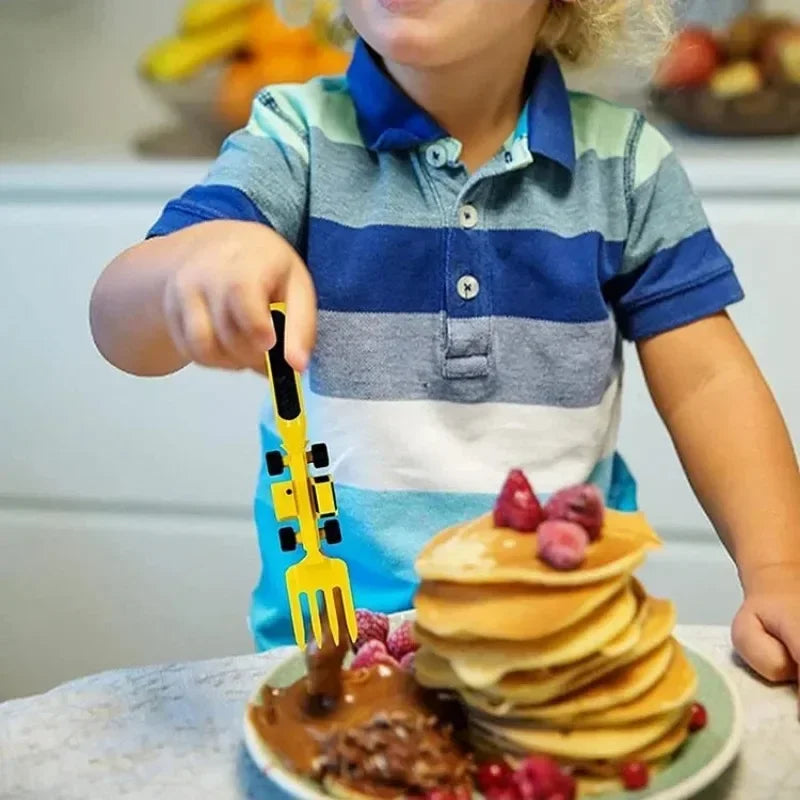 Construction Dinner Set™ - Maak een einde aan de rommel aan de eettafel - creatieve bestekset