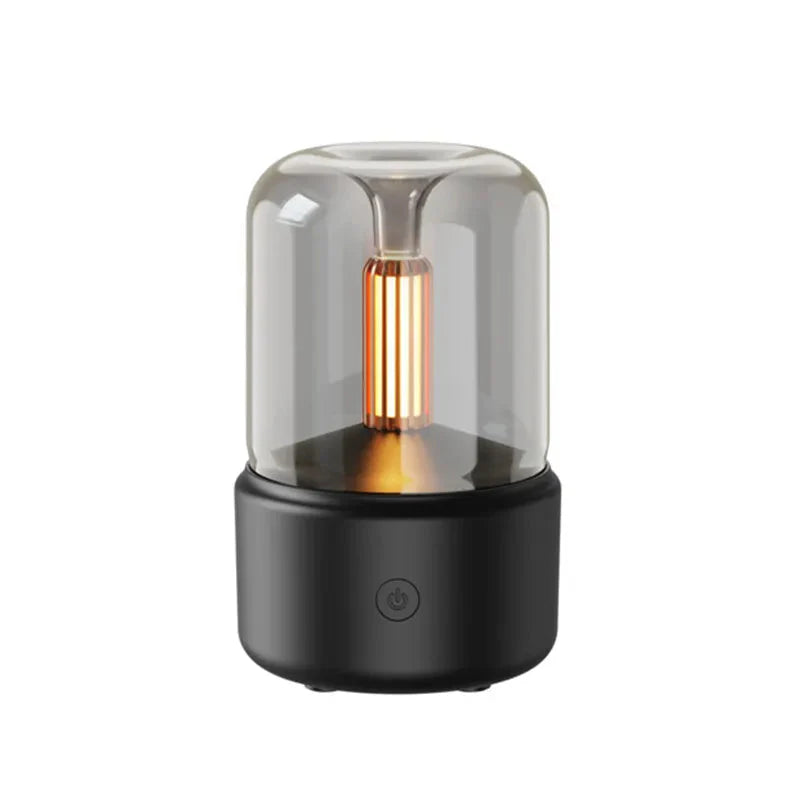 Electric Aromatherapy Diffuser Humidifier - Black & White