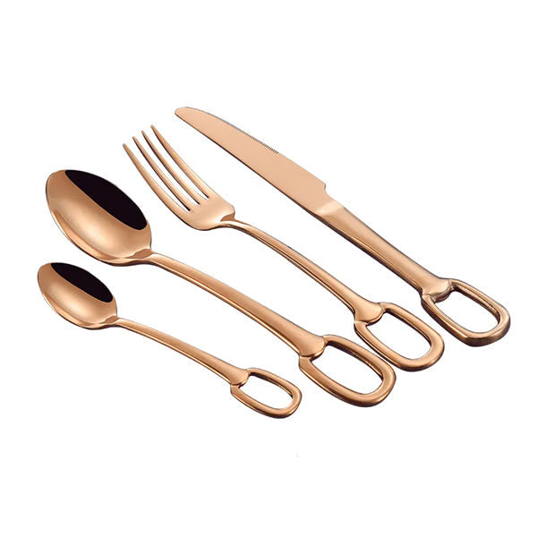 Elegance Ringlet Flatware Set