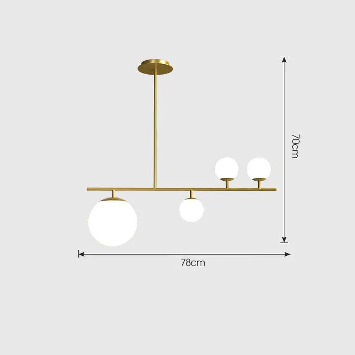 Elodie Minimal Ball lysekrone