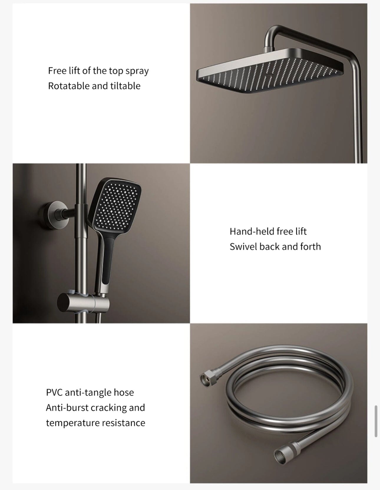 Vrimlo UFO Keys Digital Shower unit