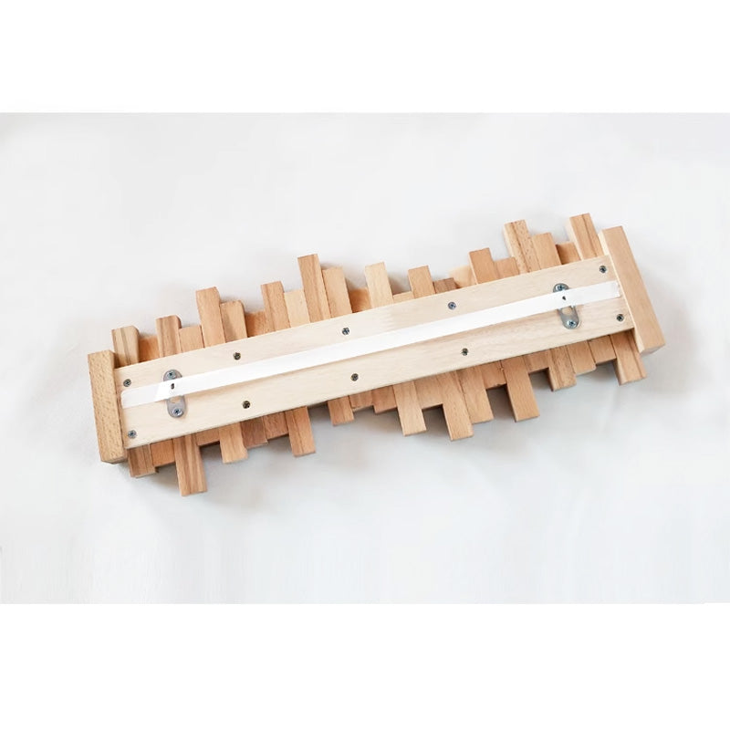 Farmhouse Wooden Wall Mounted Coat Rack