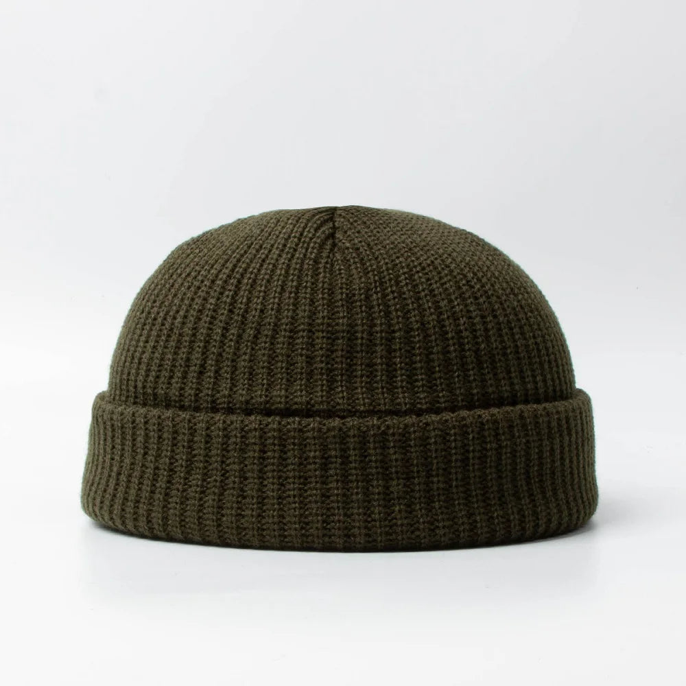 3 Leaves Skull Cap Beanie