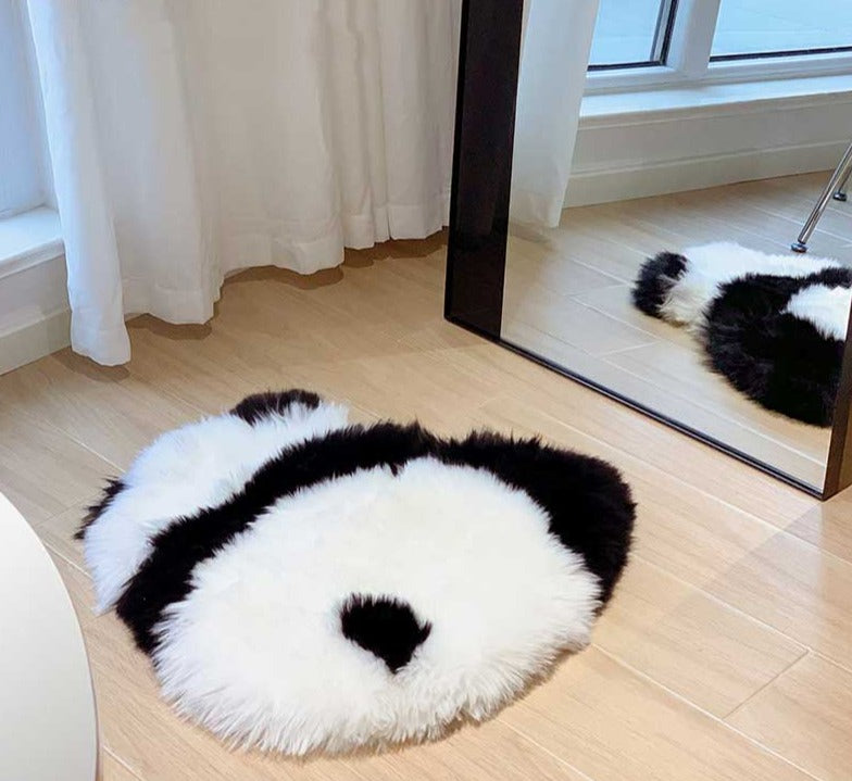 Fluffig Panda Matta