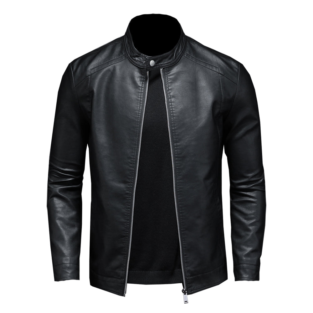 Motorradjacke aus Leder