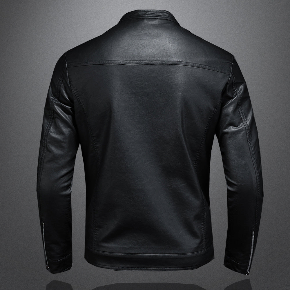 Veste de moto en cuir