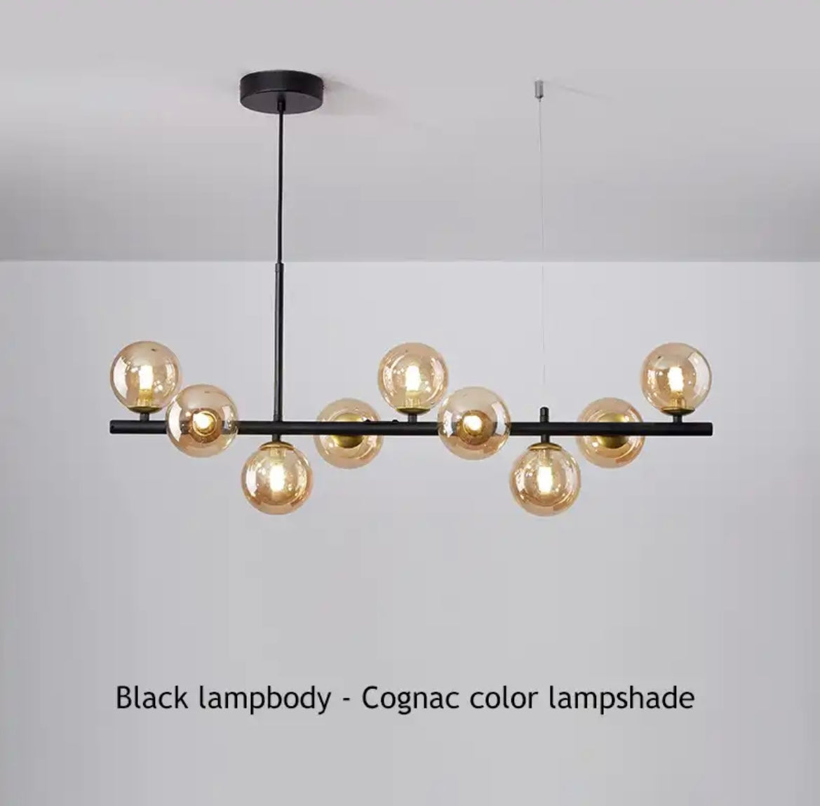 Lustre LED moderne Magic Bean