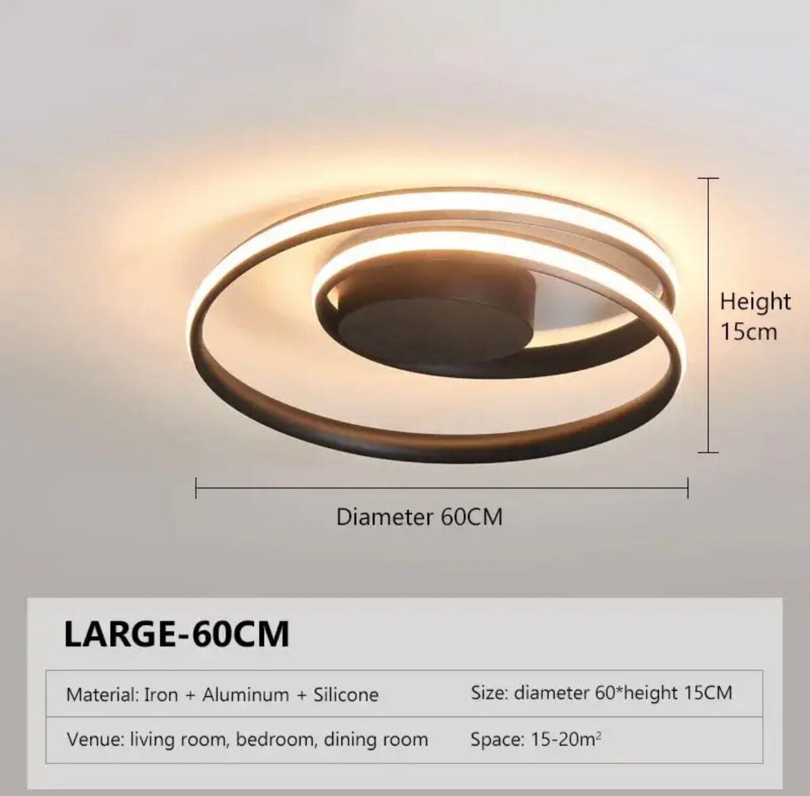 Yasin Ceiling lamp