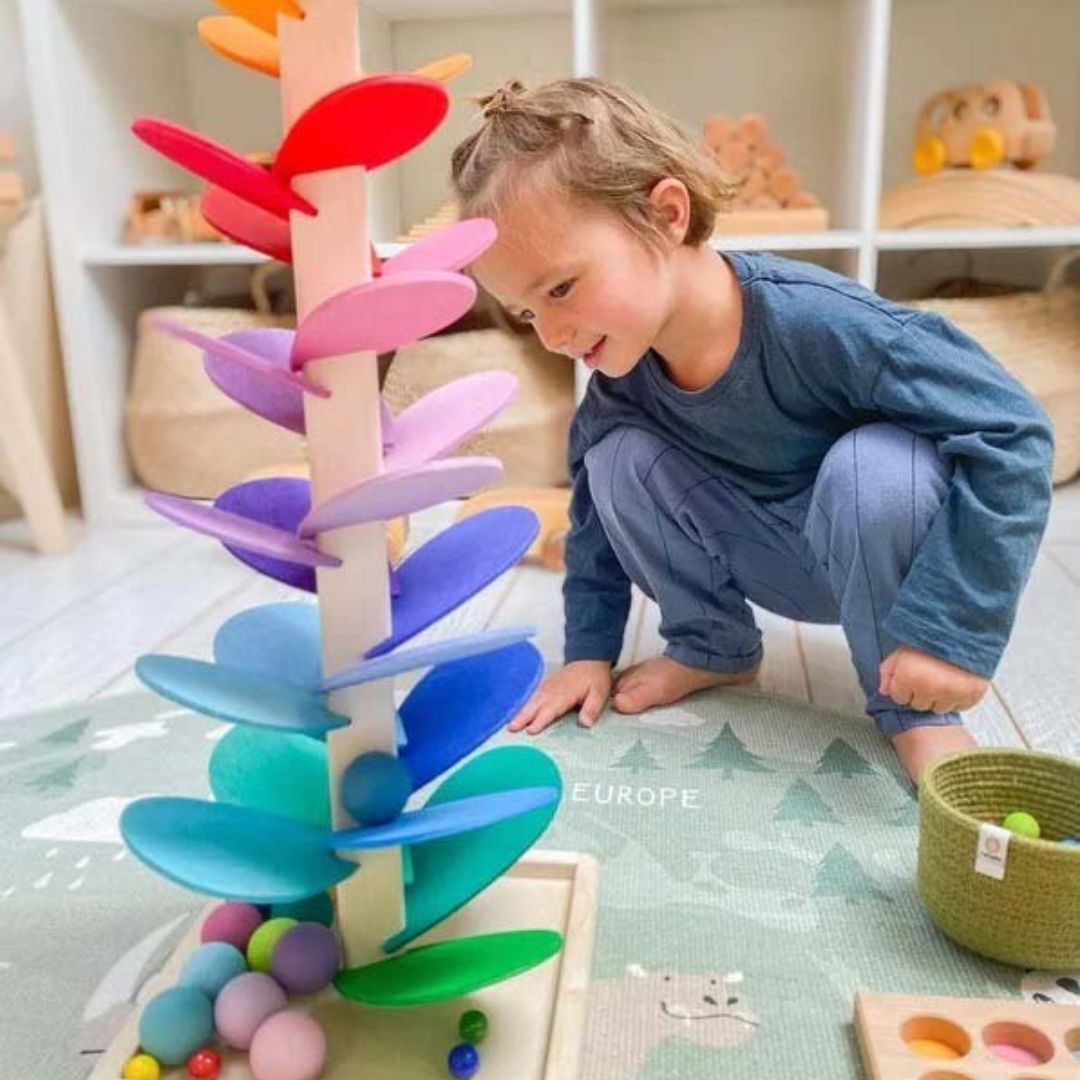 FunPlay - Interaktiivinen Rainbow Marble Sound Tree