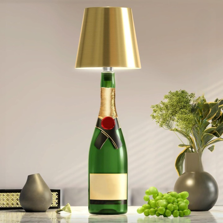 Verlichting fles Lamp