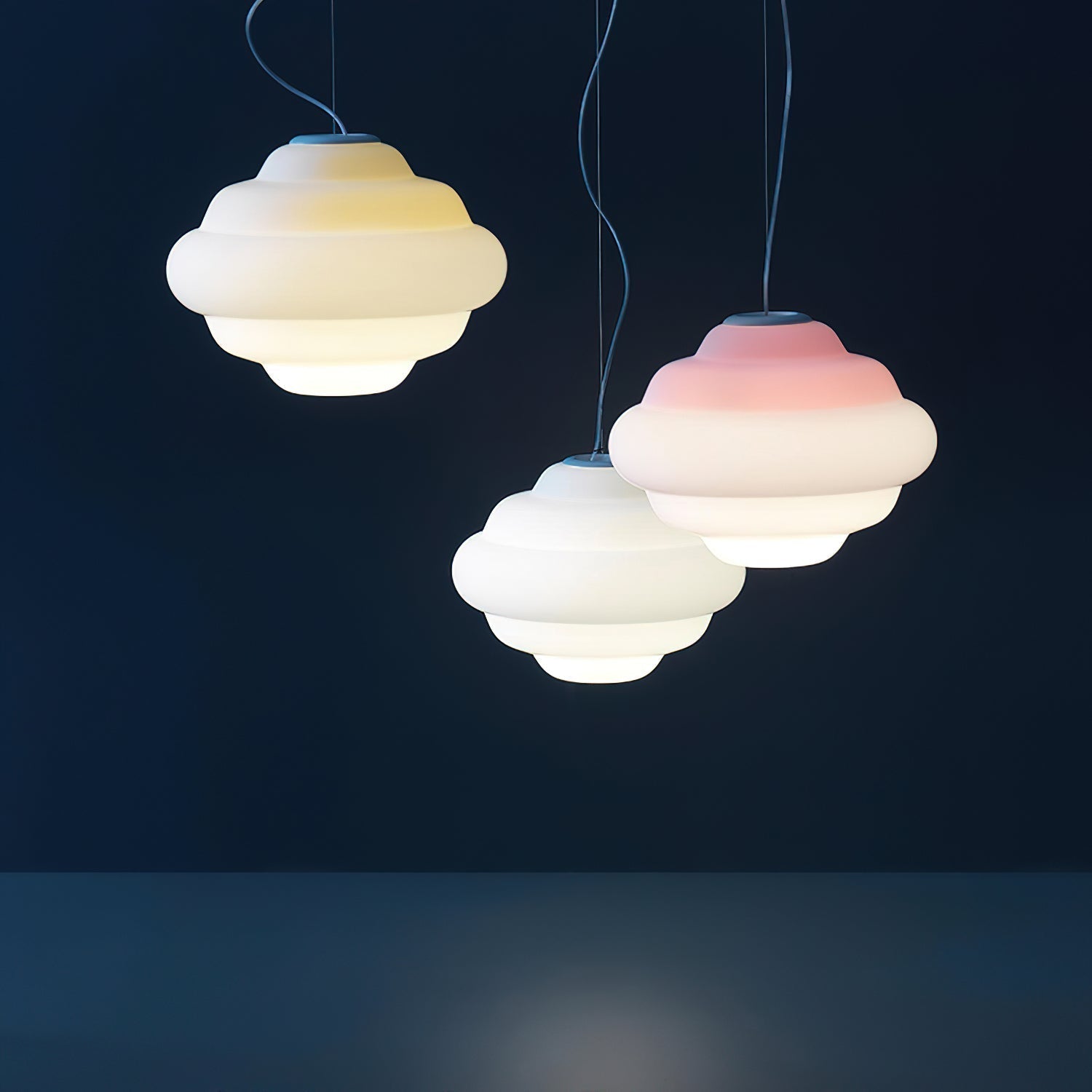 Nuage – Lampada a sospensione con gradiente