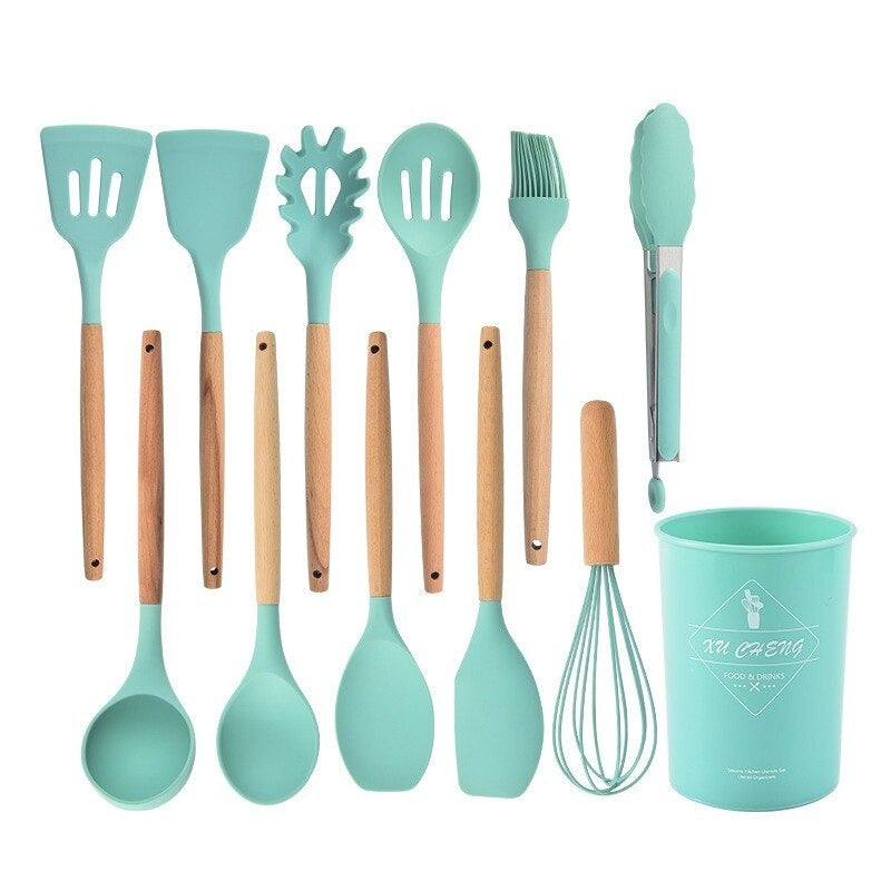 Set di utensili in silicone