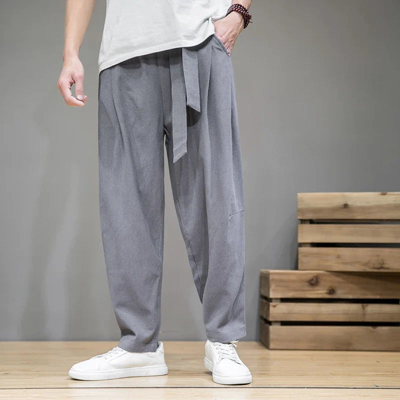 Men's Breathable Linen Pants