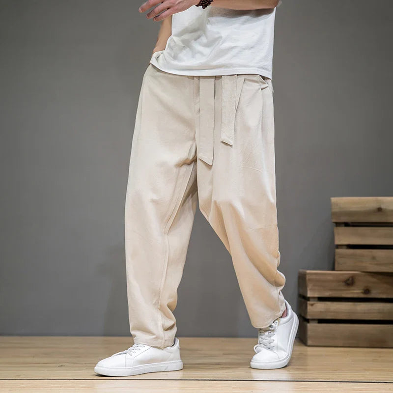 Men's Breathable Linen Pants