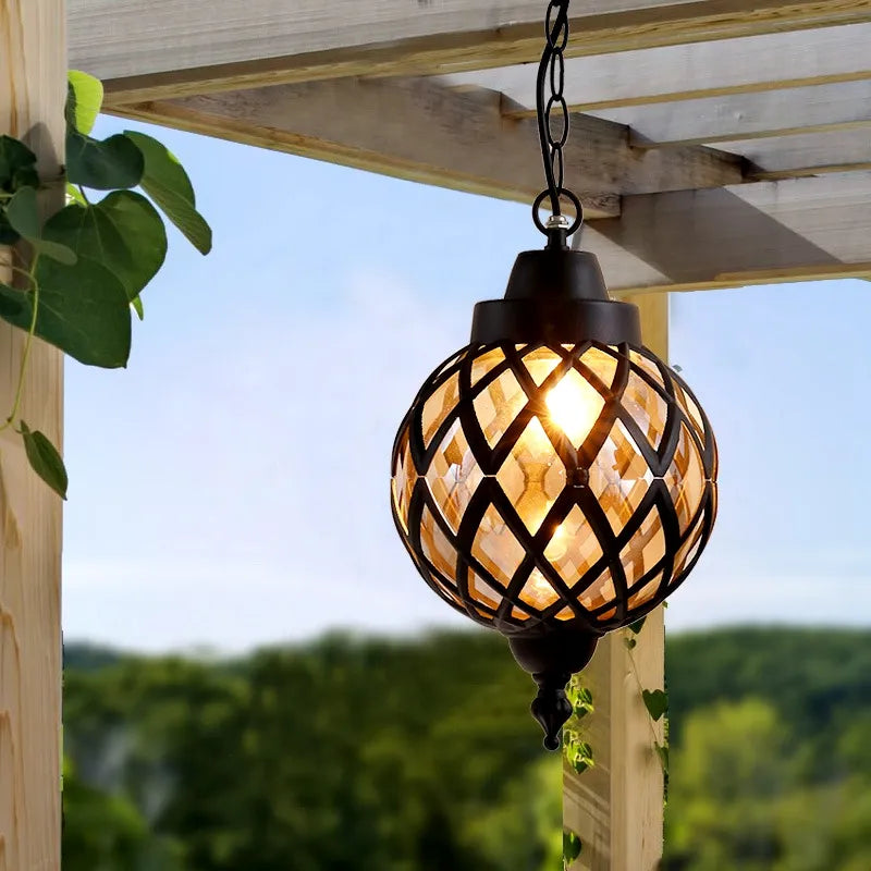 Lustre de raisin étanche pour extérieur