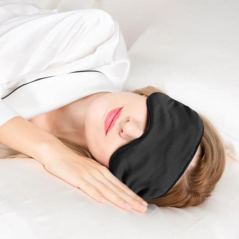 Söt natt | Faux Silk Sovmask