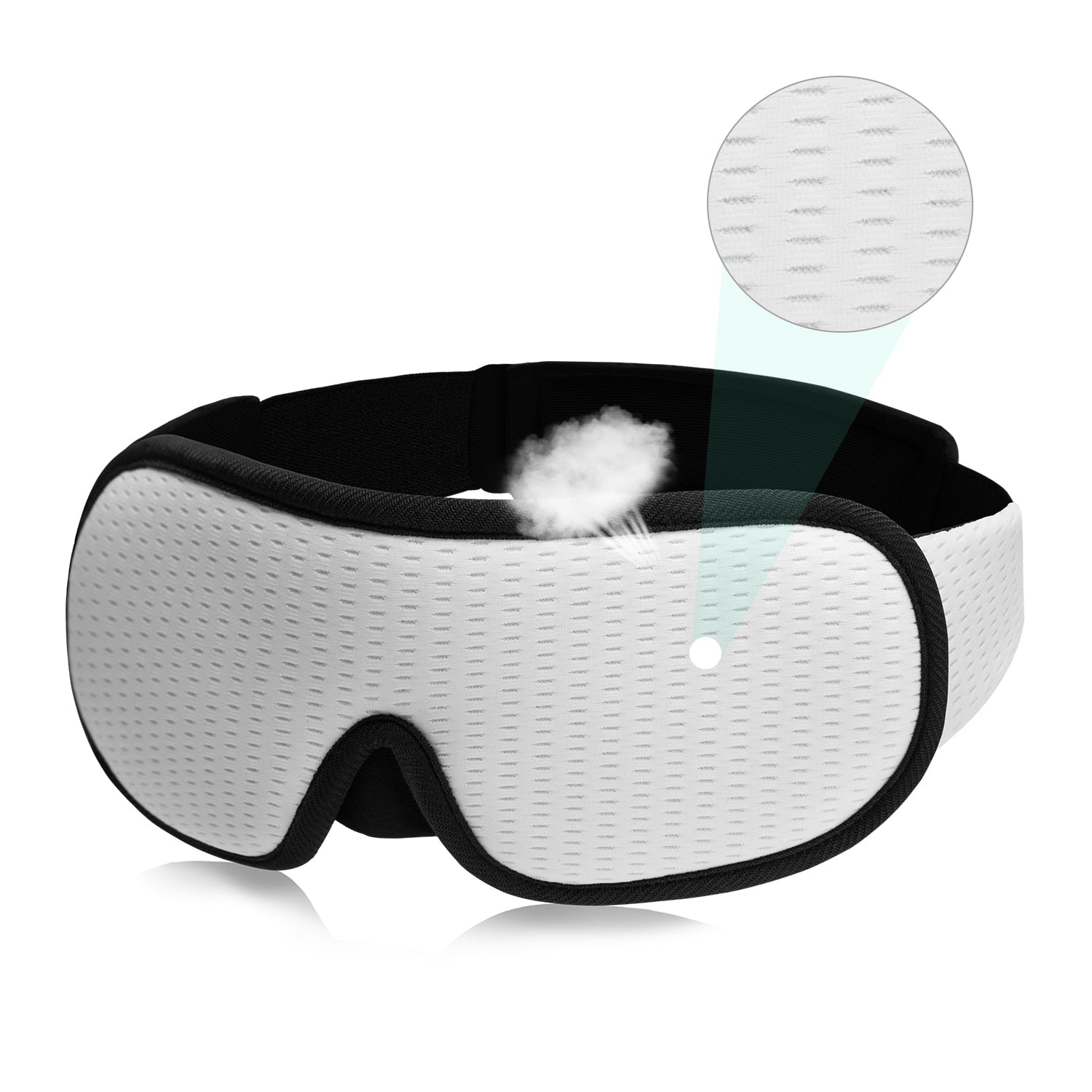 3D Sleep Mask | Valoa estävä ja pehmeä pehmustettu