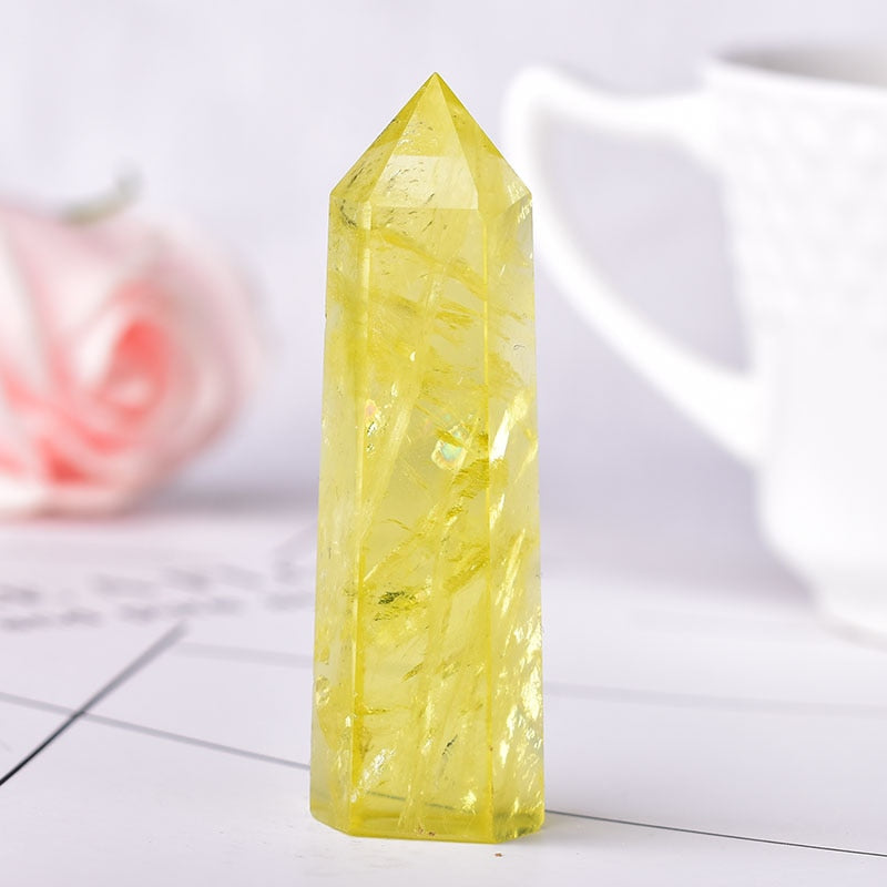 Krystal Miniature Obelisk Dekor