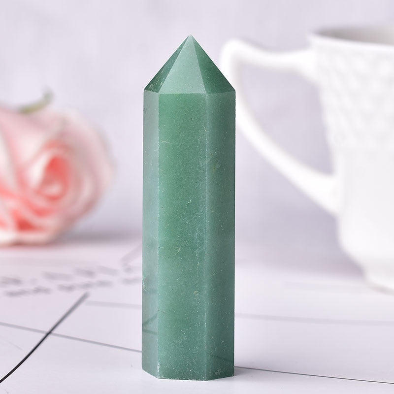 Kristallen miniatuur obelisk decoratie