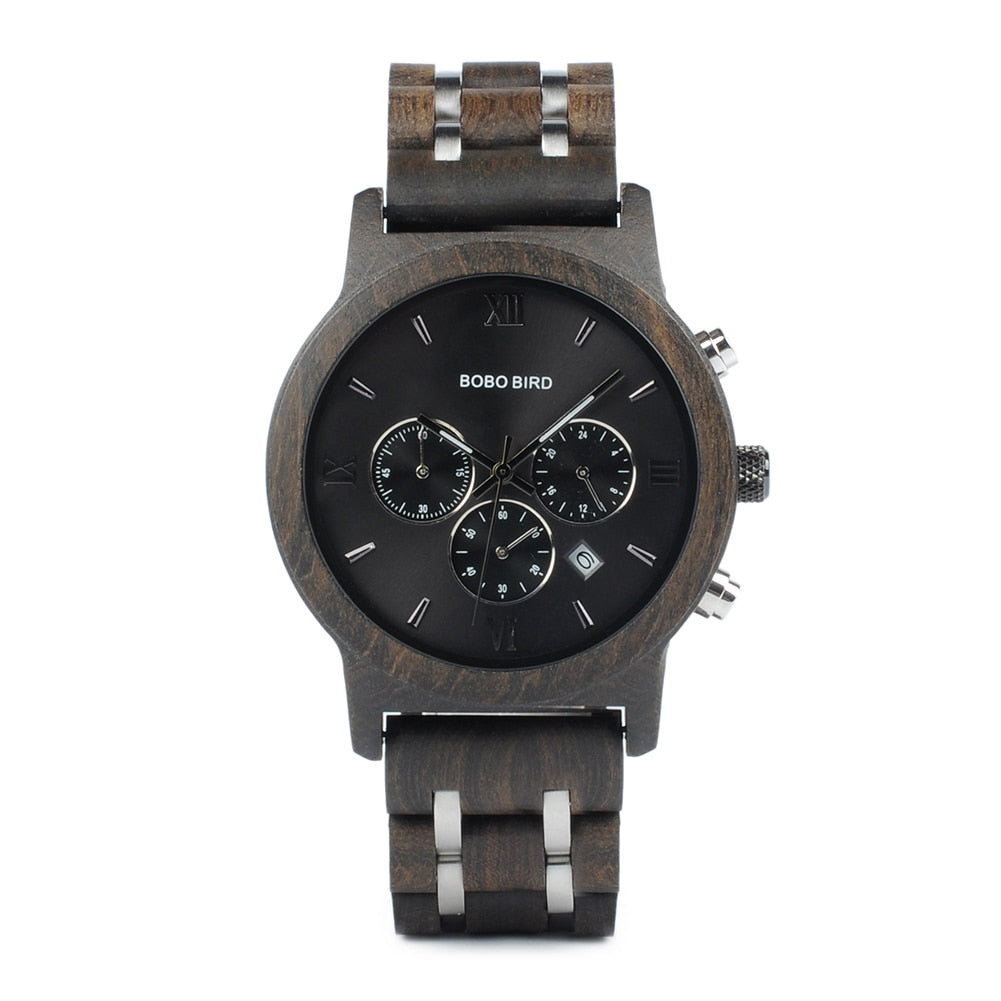 Montre en bois BOBOBIRD